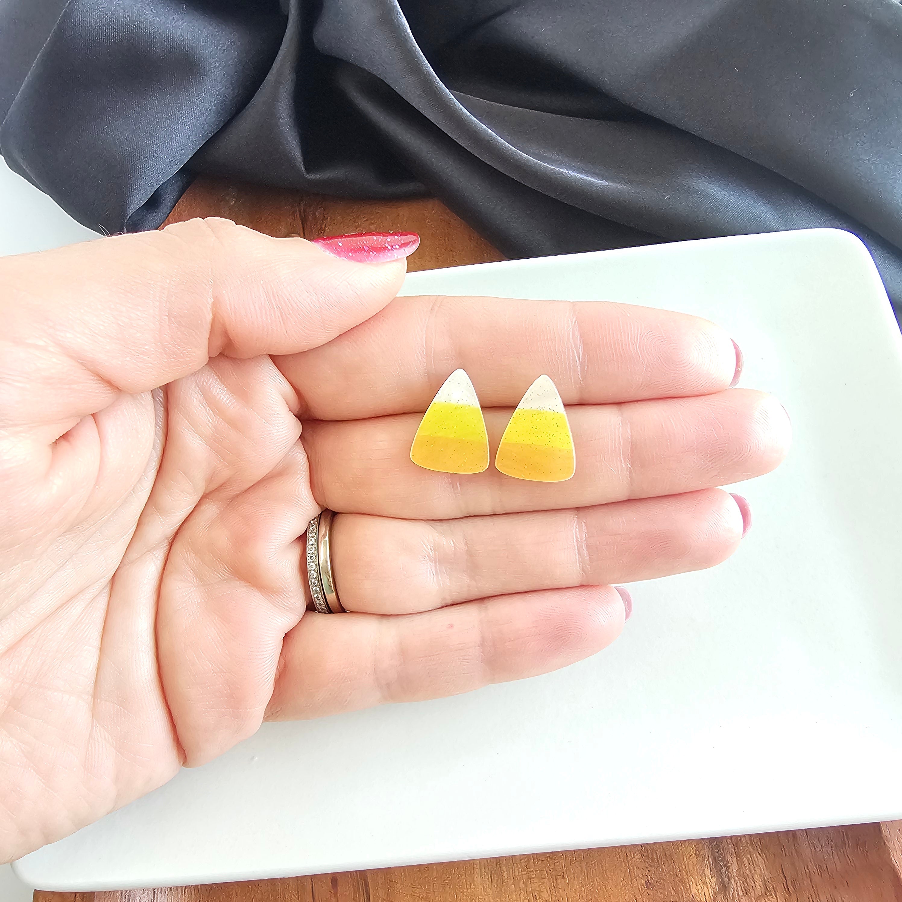 Candy Corn Studs