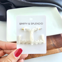 Ghost Hoops - Cream