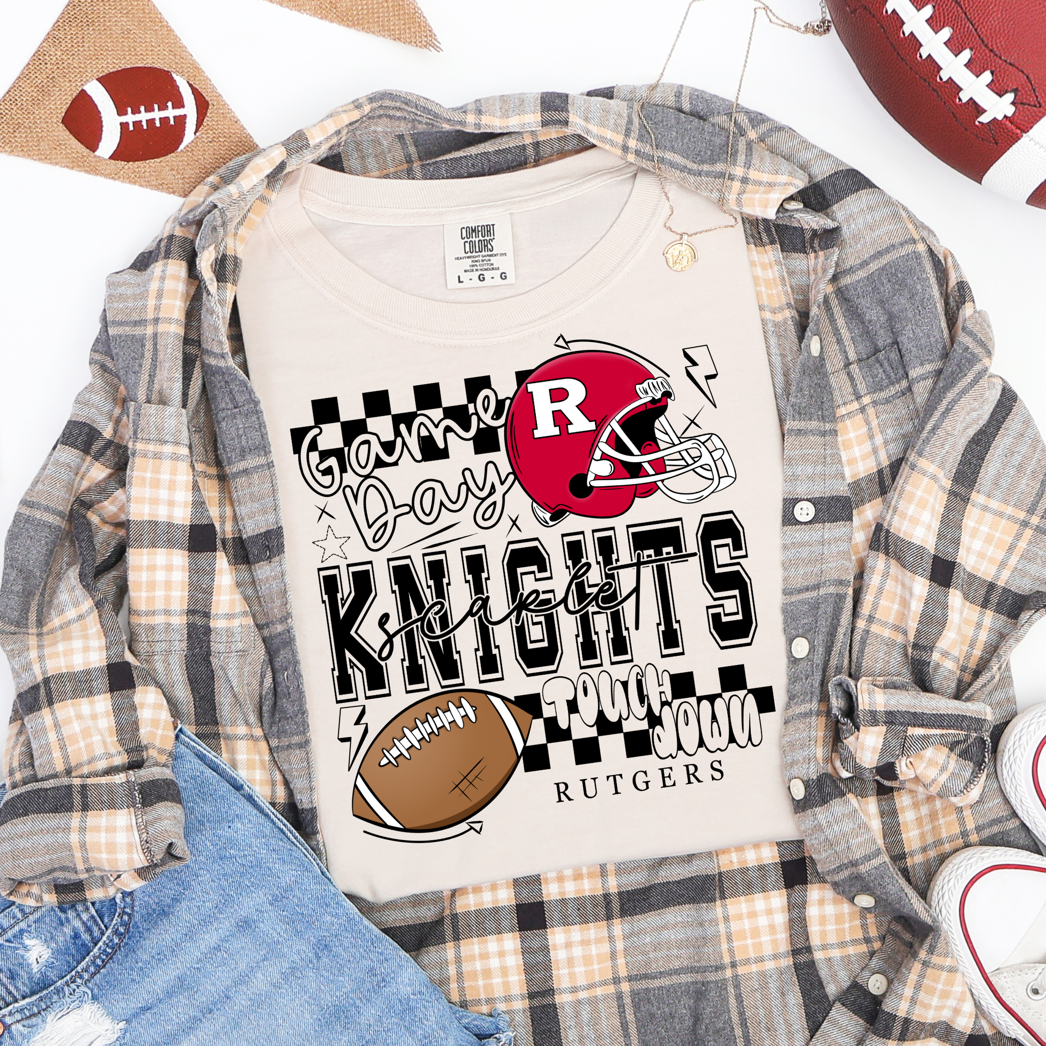 Rutgers Football Tee