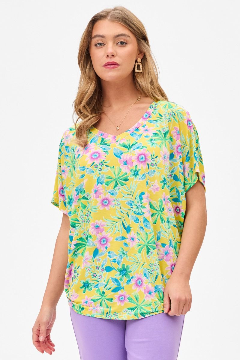 Dear Scarlett Floral Sadie Top