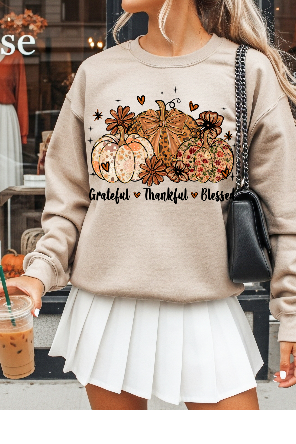 Grateful & Blessed Graphic Tee