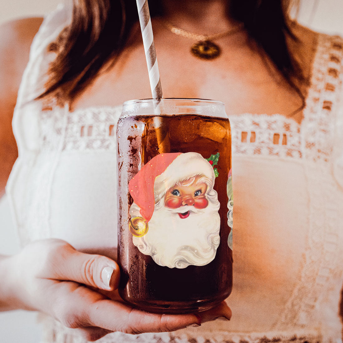 Vintage Santa Cup
Vintage Christmas Cup
Vintage 50’s Christmas Decorations