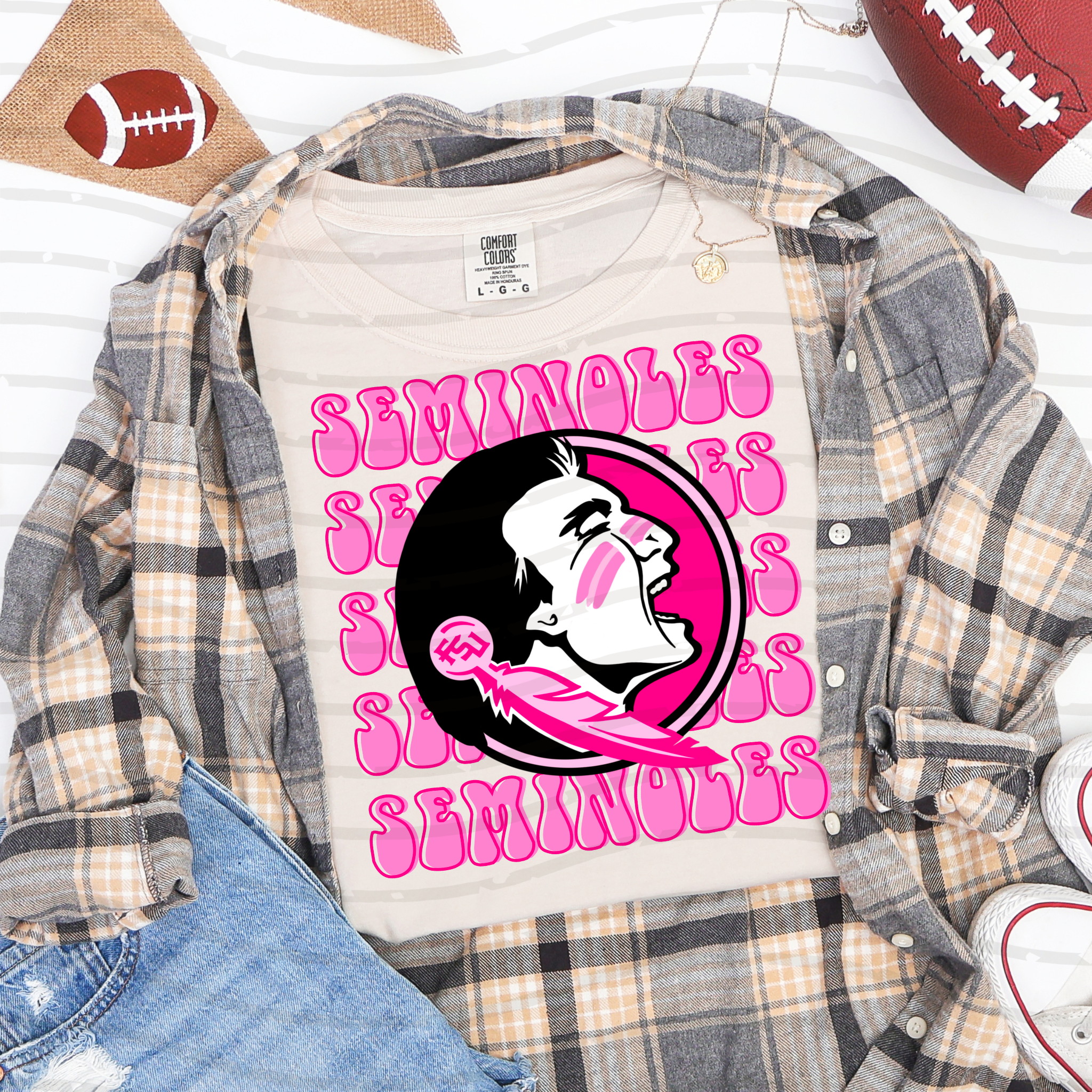 Pink Out Seminoles Tee