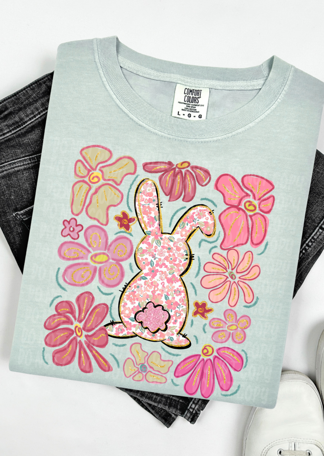 Easter Boho Comfort Colors T-Shirt