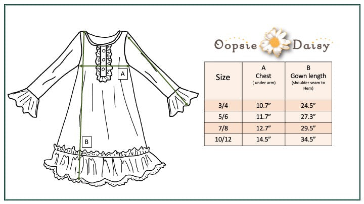 Christmas Flower Lounge Gown