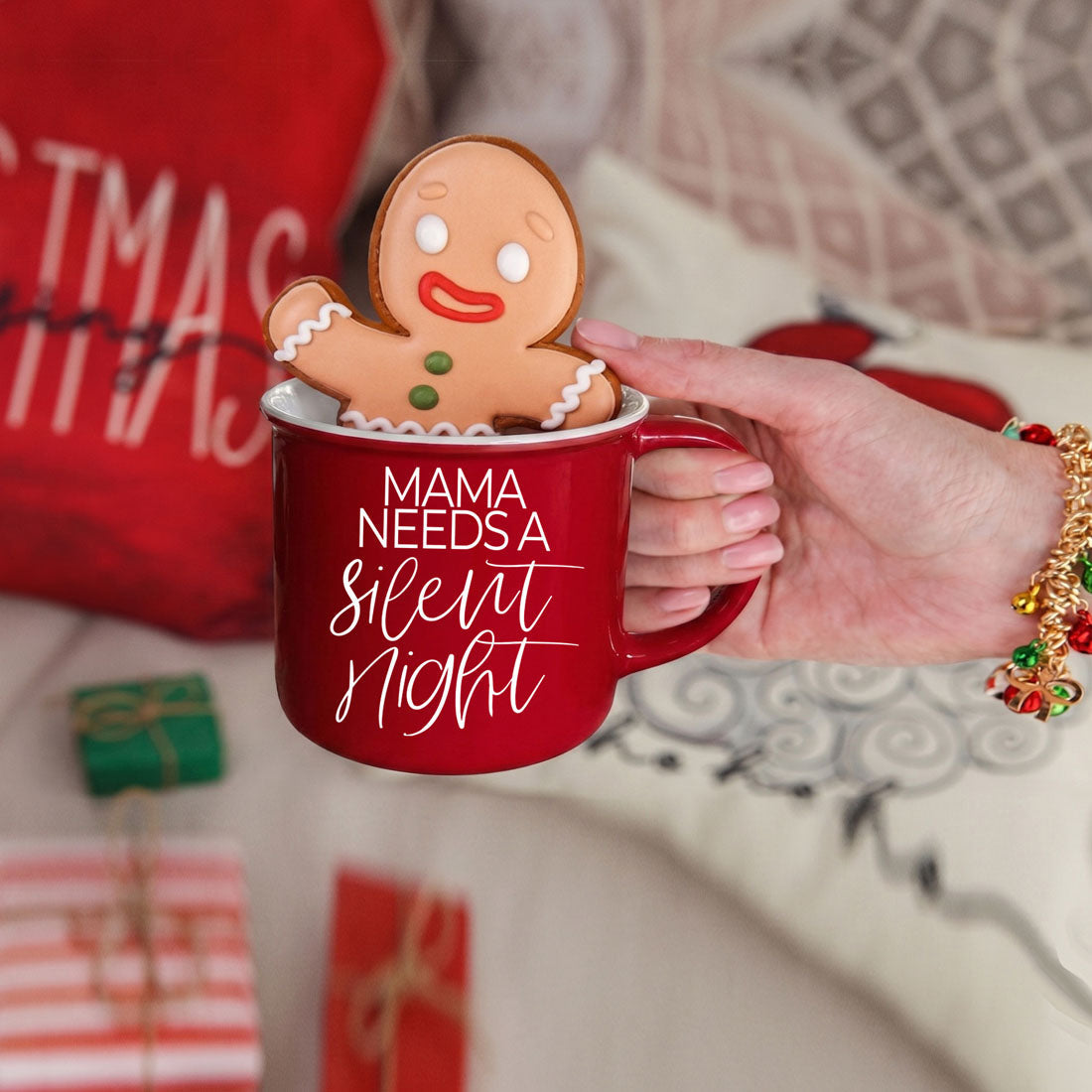 Mama Needs A Silent Night Mug | Christmas Coffee Bar Decor & Mom Gift
Funny Holiday Mom Mug | Christmas Cocoa Cup for Tired Moms
Christmas Ceramic Coffee Mug | Funny Mom Gift | Holiday Drinkware
Cute Christmas Coffee Cup for Mom | Funny Holiday Mug With Saying
Mom Christmas Gift Idea | Funny Coffee Mug for Wife, Mom & Friends