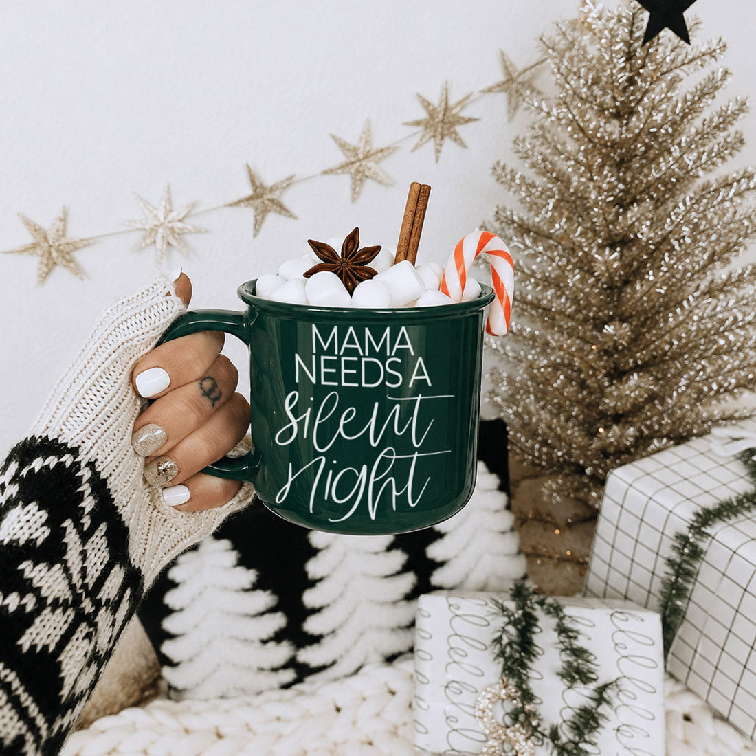 Funny Christmas mug gift for her
Mama Needs a Silent Night mug for stocking stuffer
Funny Christmas stocking stuffer for mom
Mama Needs a Silent Night mug for holiday gift basket
Funny mug for Christmas gift basket
Christmas ceramic mug for tired mamas
Funny Christmas coffee cup for sarcastic moms
Mama Needs a Silent Night mug for holiday humor