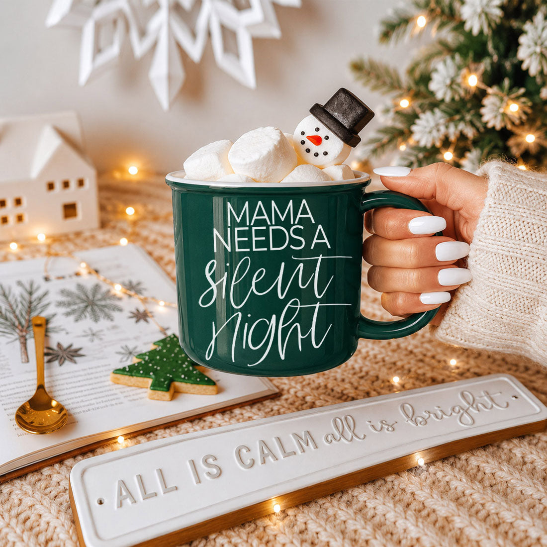 Funny holiday ceramic cup with printed quote
Mama Needs a Silent Night coffee cup for festive gifting
Christmas mug with bold mom life lettering
Funny mug with Christmas sarcasm
Holiday mug for sarcastic Christmas moms
Mama Needs a Silent Night mug for people who love funny mugs
Funny Christmas cup for coffee drinkers with kids
Christmas mug for festive coffee drinkers
Mama Needs a Silent Night mug for Christmas drinkware collection