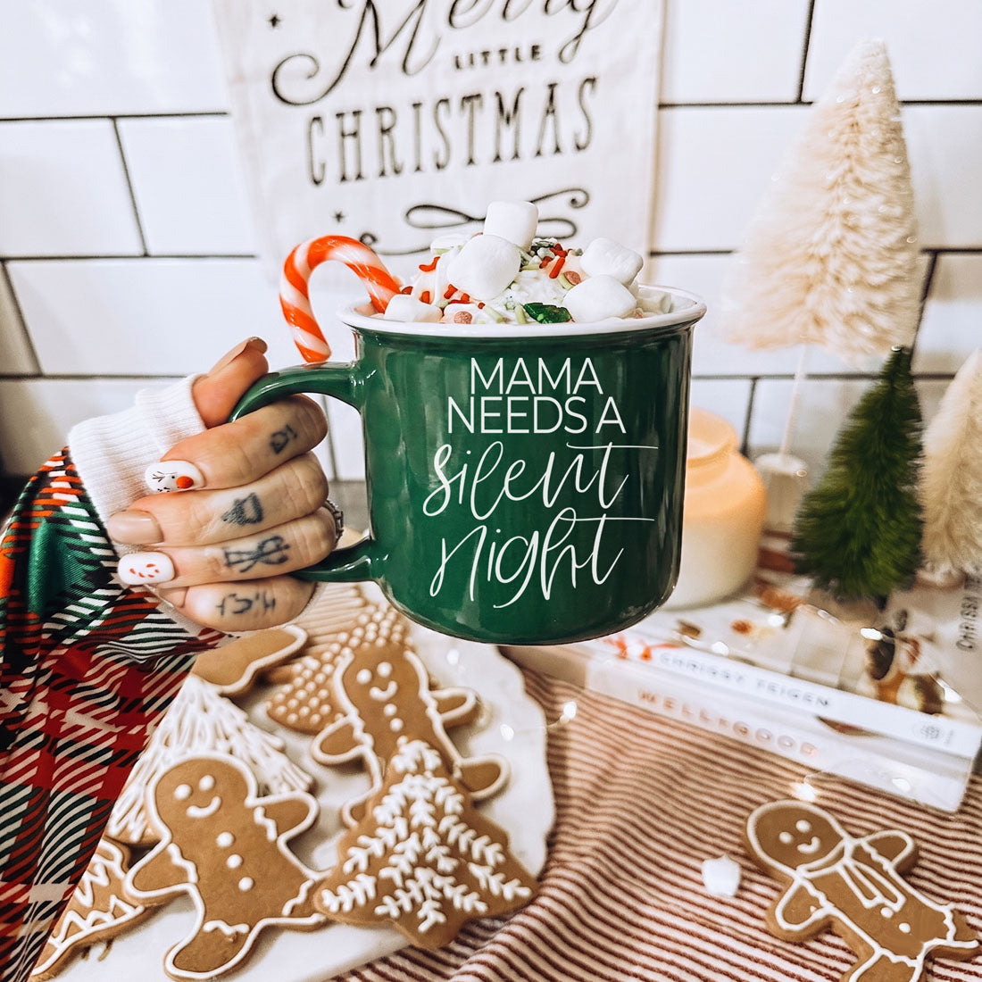 Christmas coffee mug for messy holiday mornings
Funny mug for wrapping presents
Mama Needs a Silent Night mug for gift wrapping night
Funny Christmas mug for holiday baking
Mama Needs a Silent Night mug for Christmas cookie exchange
Funny mug for gingerbread decorating night
Christmas mug for festive family traditions
Mama Needs a Silent Night mug for Christmas Eve cocoa