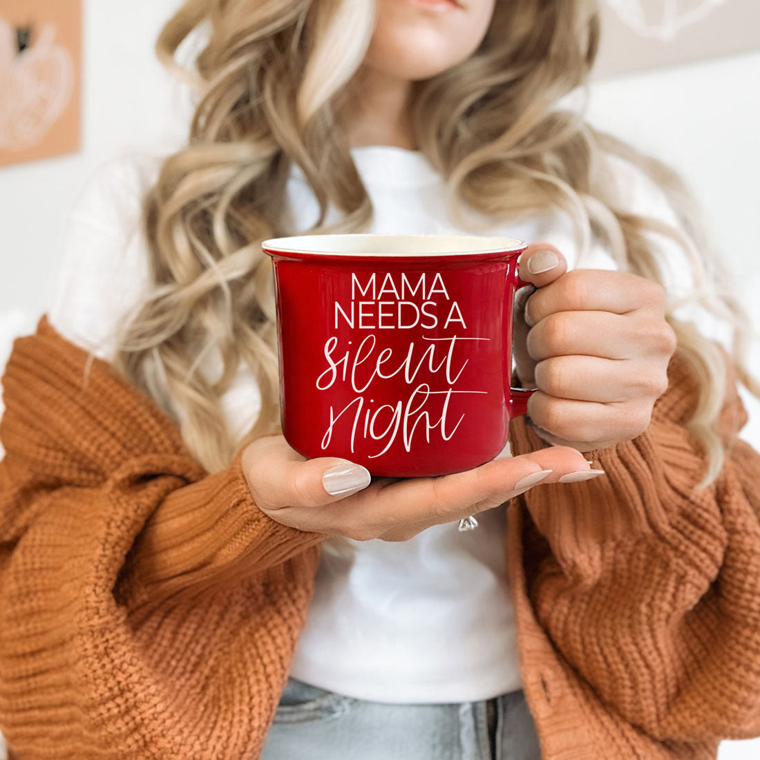 Funny Christmas mug for unapologetic mom vibes
Mama Needs a Silent Night mug for the unbothered mom
Funny holiday mug for the sassy mama
Christmas mug for the mom who needs peace
Funny mug for moms counting down to bedtime
Mama Needs a Silent Night mug for bedtime survivors
Christmas mug for moms who want quiet
Funny holiday mug for moms who need alone time
Mama Needs a Silent Night mug for festive overstimulation
