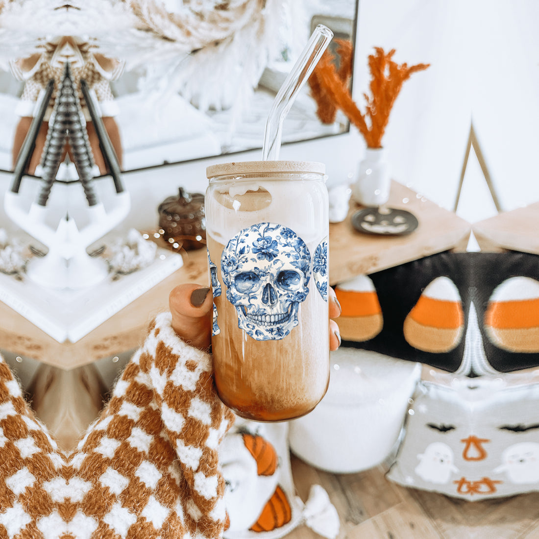 Chinoiserie Skull 20oz