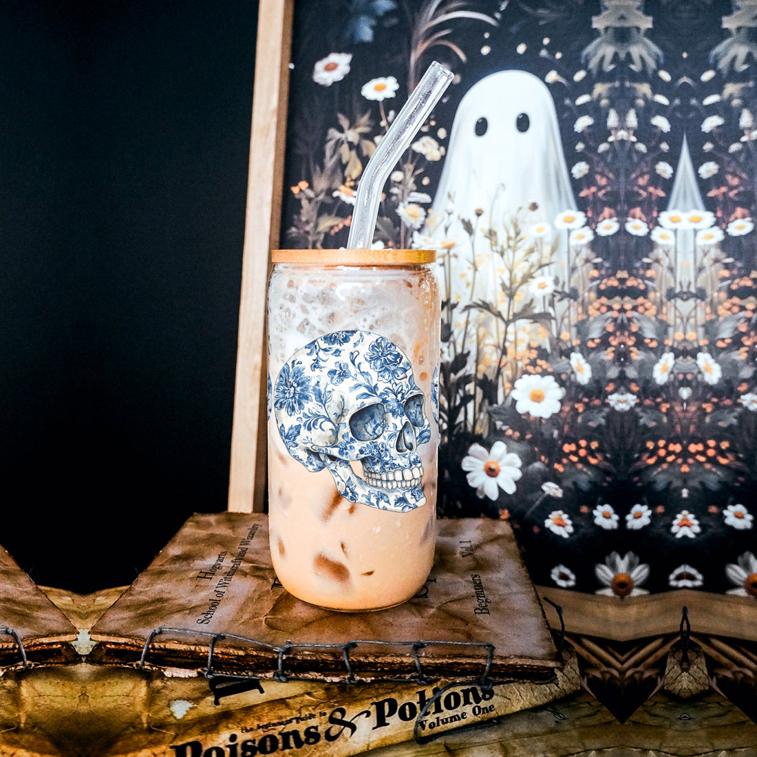 Chinoiserie Skull 20oz