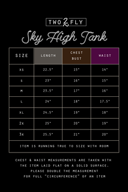 SKY HIGH TANK * VINTAGE [L-3X ONLY]