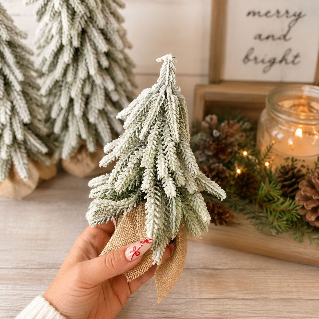 Snow Christmas Trees NEW