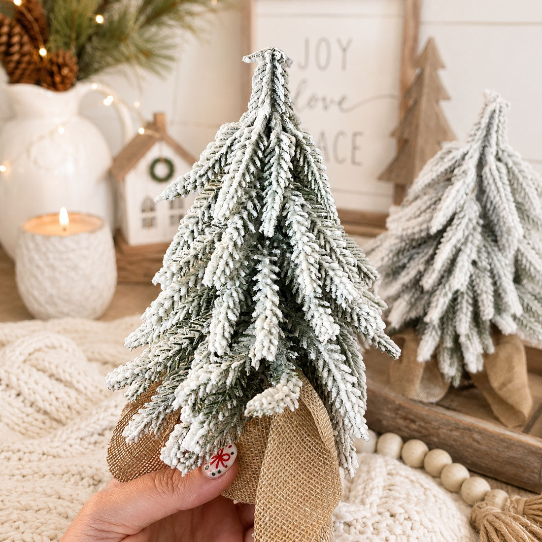 Snow Christmas Trees NEW