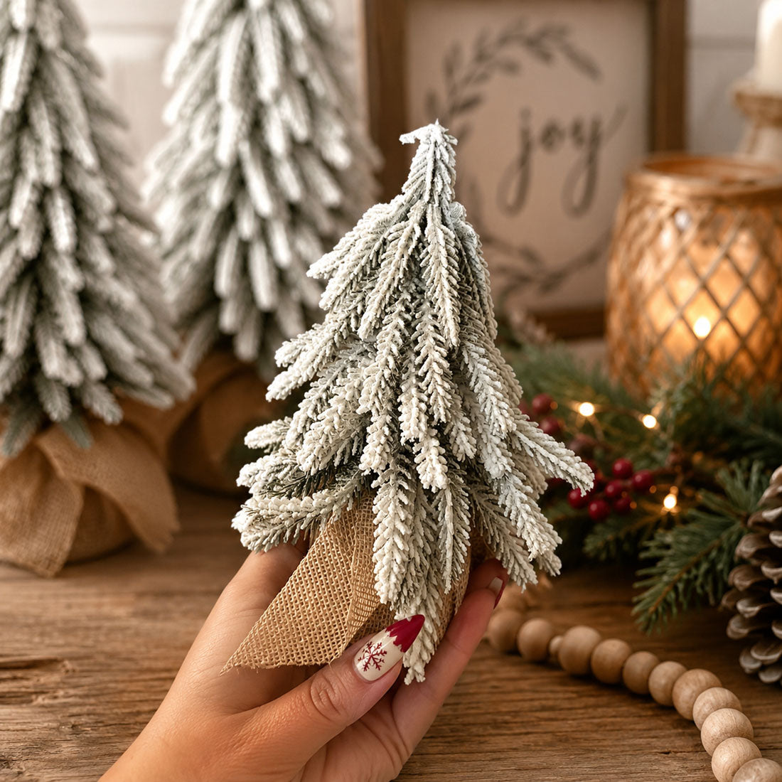 Snow Christmas Trees NEW