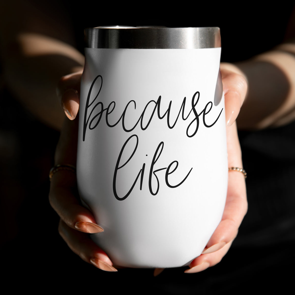 Instagram worthy adult wine
Social media because life wine tumbler
Viral adult wine gift ideas