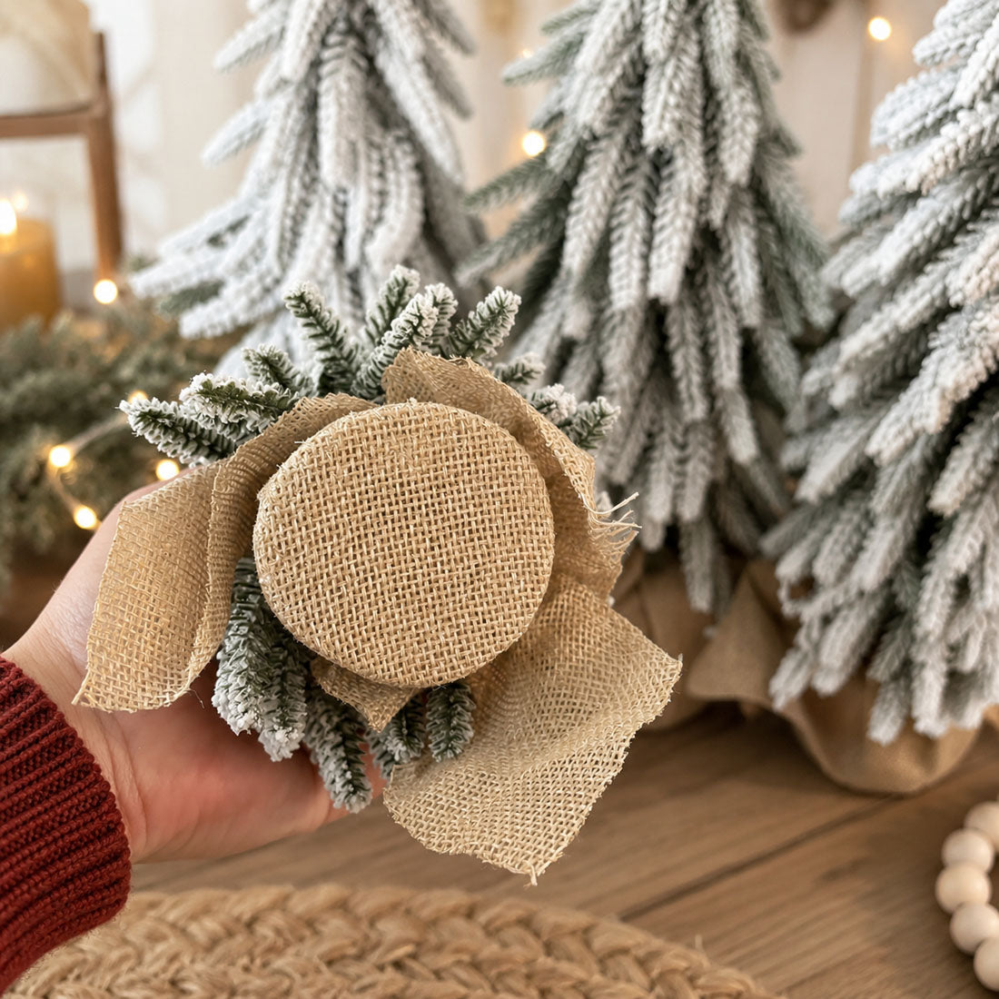 Snow Christmas Trees NEW