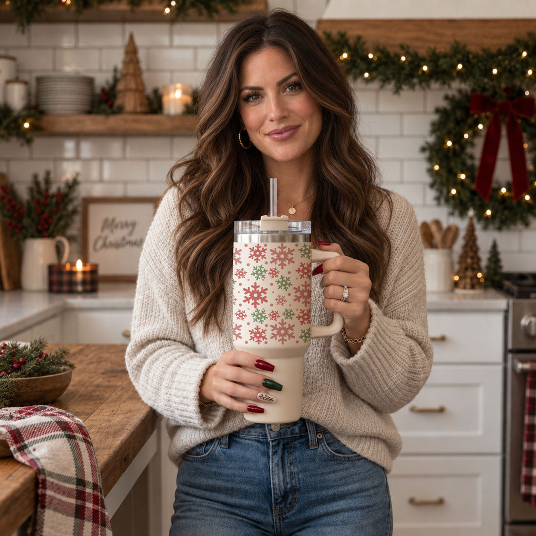 blush snowflake Christmas drinkware
green snowflake winter travel cup
festive winter cup for women
Christmas tumbler in soft pink and green
holiday snowflake drinkware gift
cute pastel winter tumbler
snowflake Christmas cup for holiday season
Christmas water cup with pastel design
holiday coffee cup with pink snowflakes
winter travel tumbler with festive snowflakes
Christmas drink cup in pink green colors
pastel holiday cup with snowflake pattern
festive Christmas tumbler with winter print
Pink Holiday gift