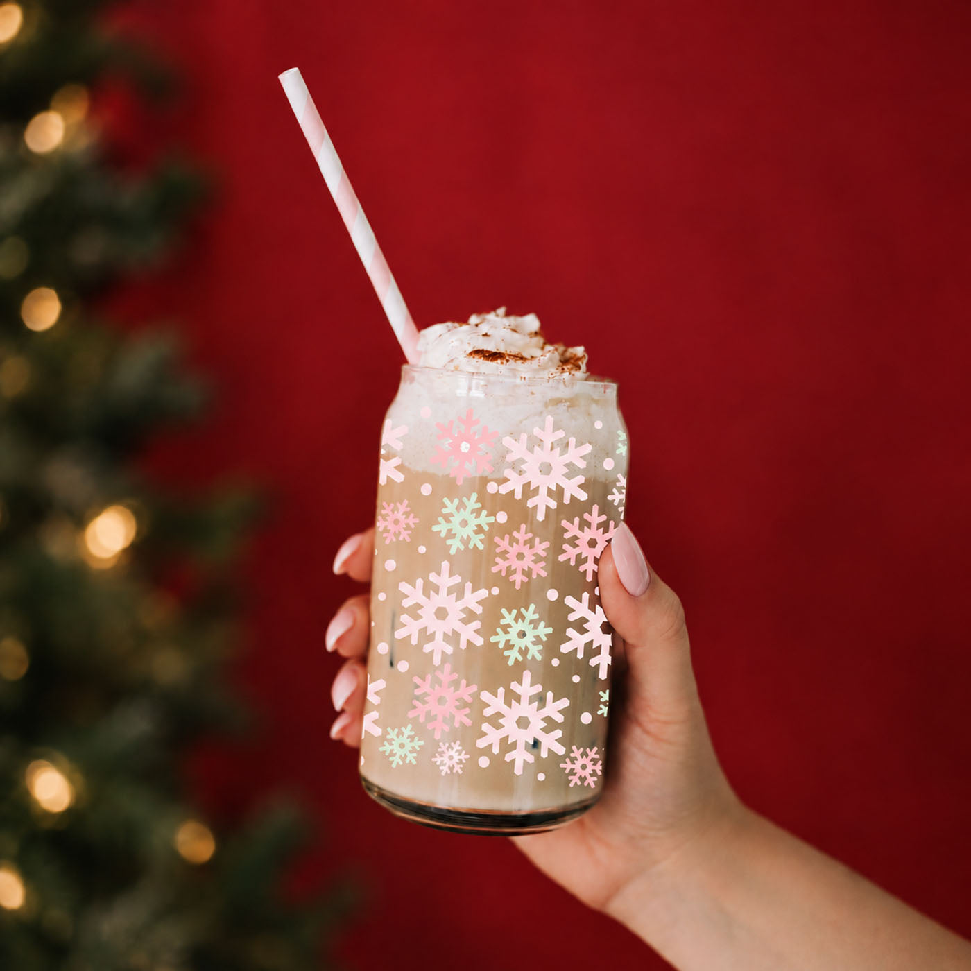 Pastel Snowflakes