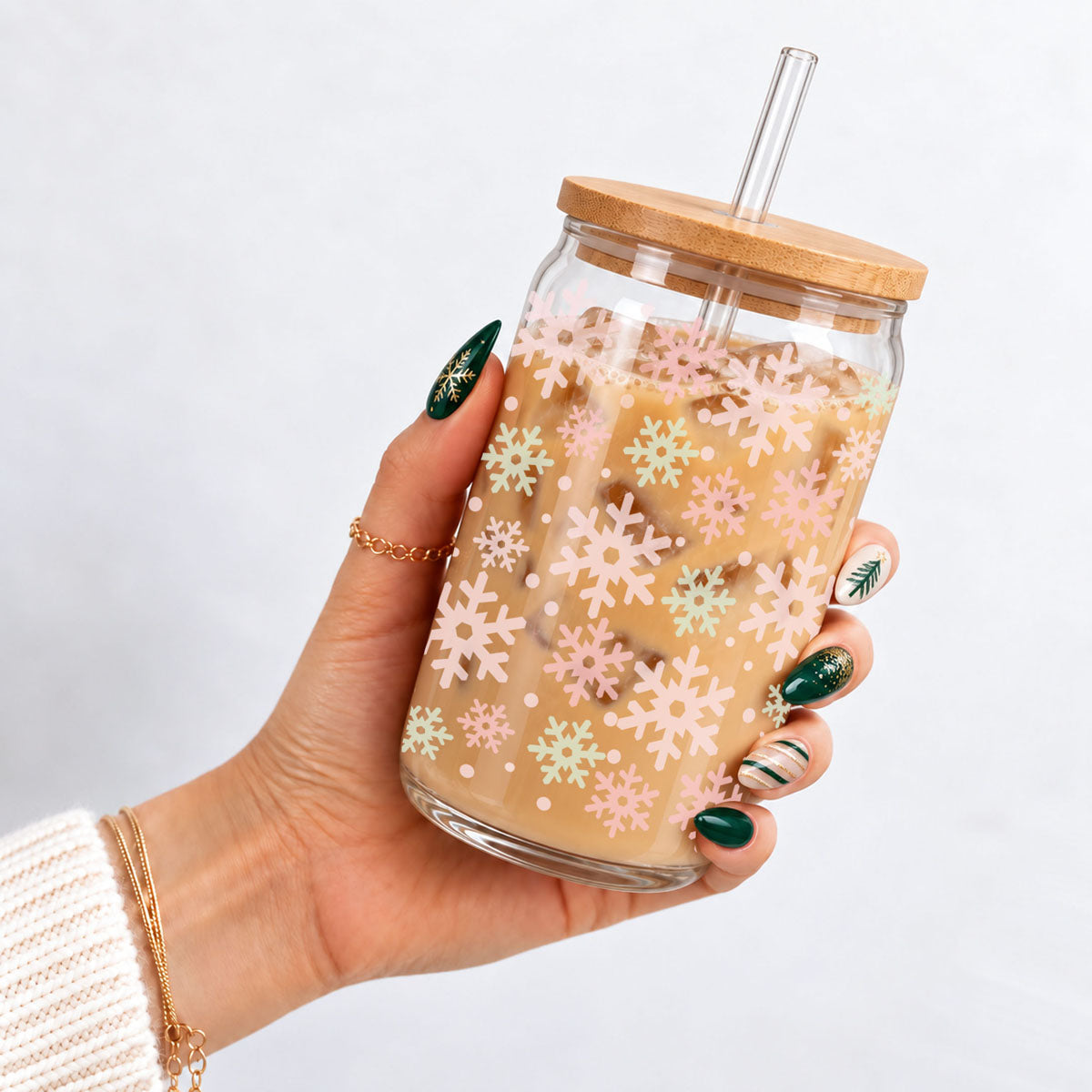 Pastel Snowflakes
