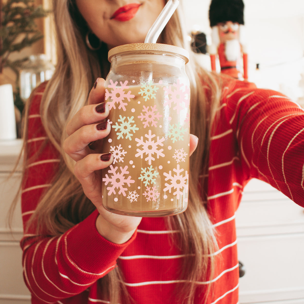 Pastel Snowflakes