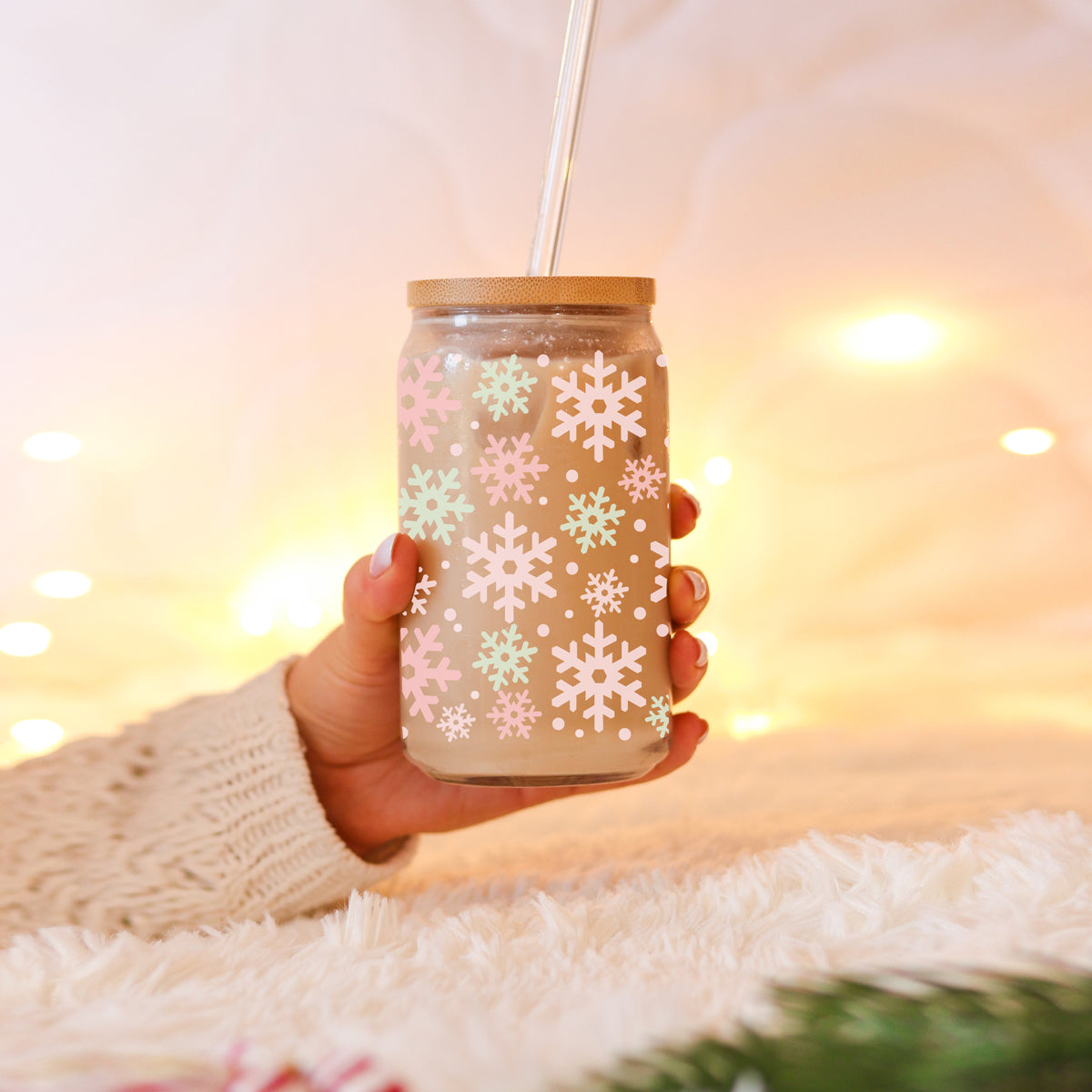 Pastel Snowflakes