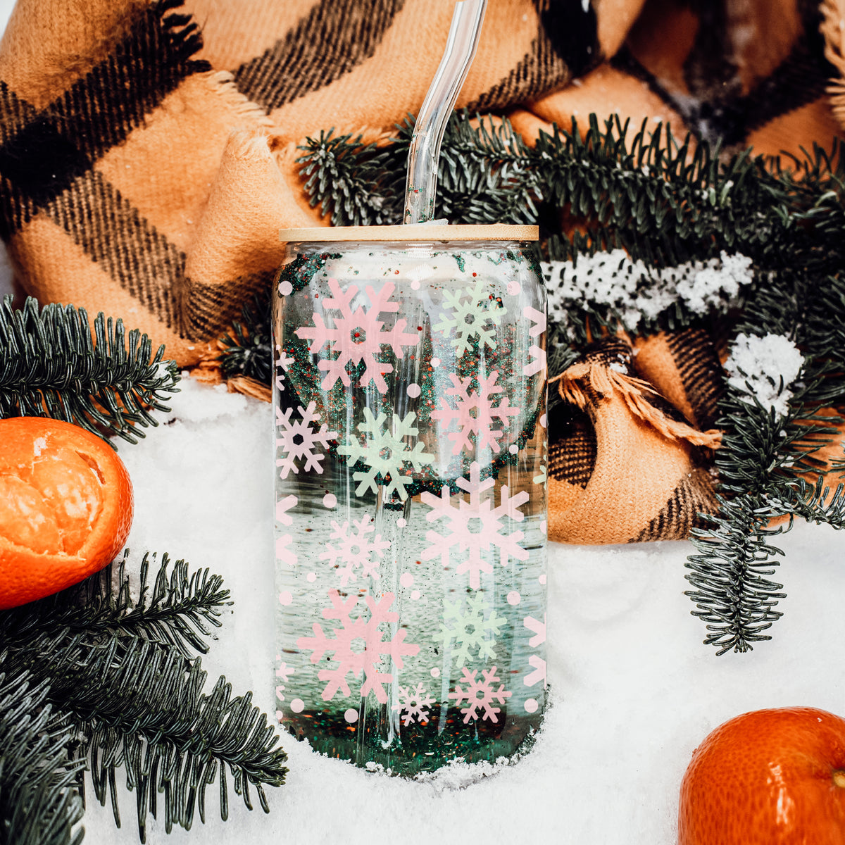 Pastel Snowflakes
