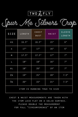 SPUR ME SILVERS *CROP