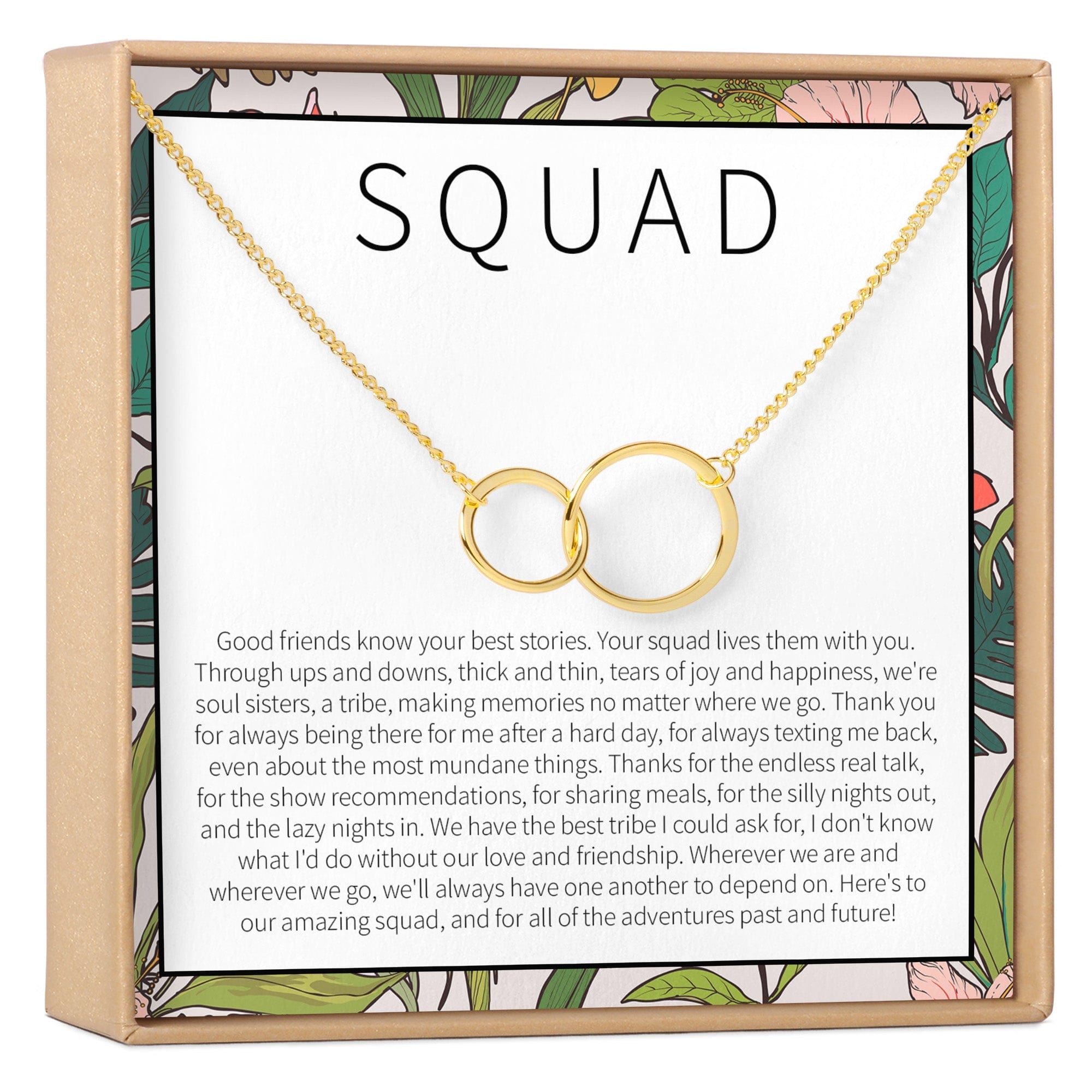 Squad Necklace, Multiple Styles