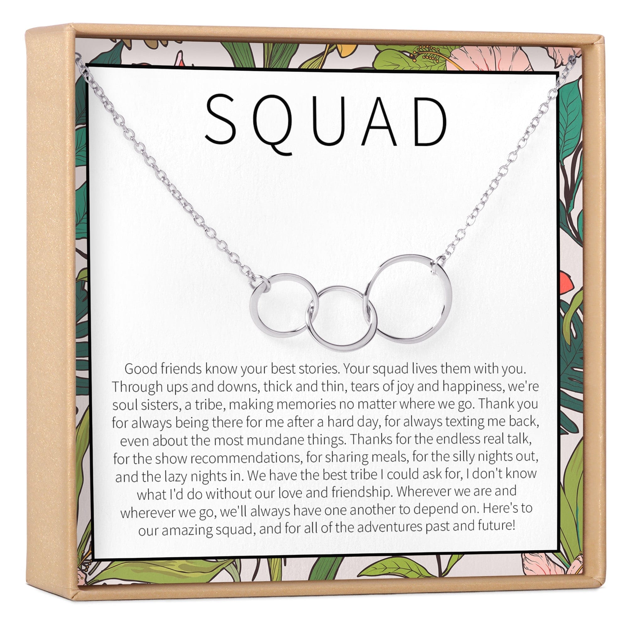 Squad Necklace, Multiple Styles