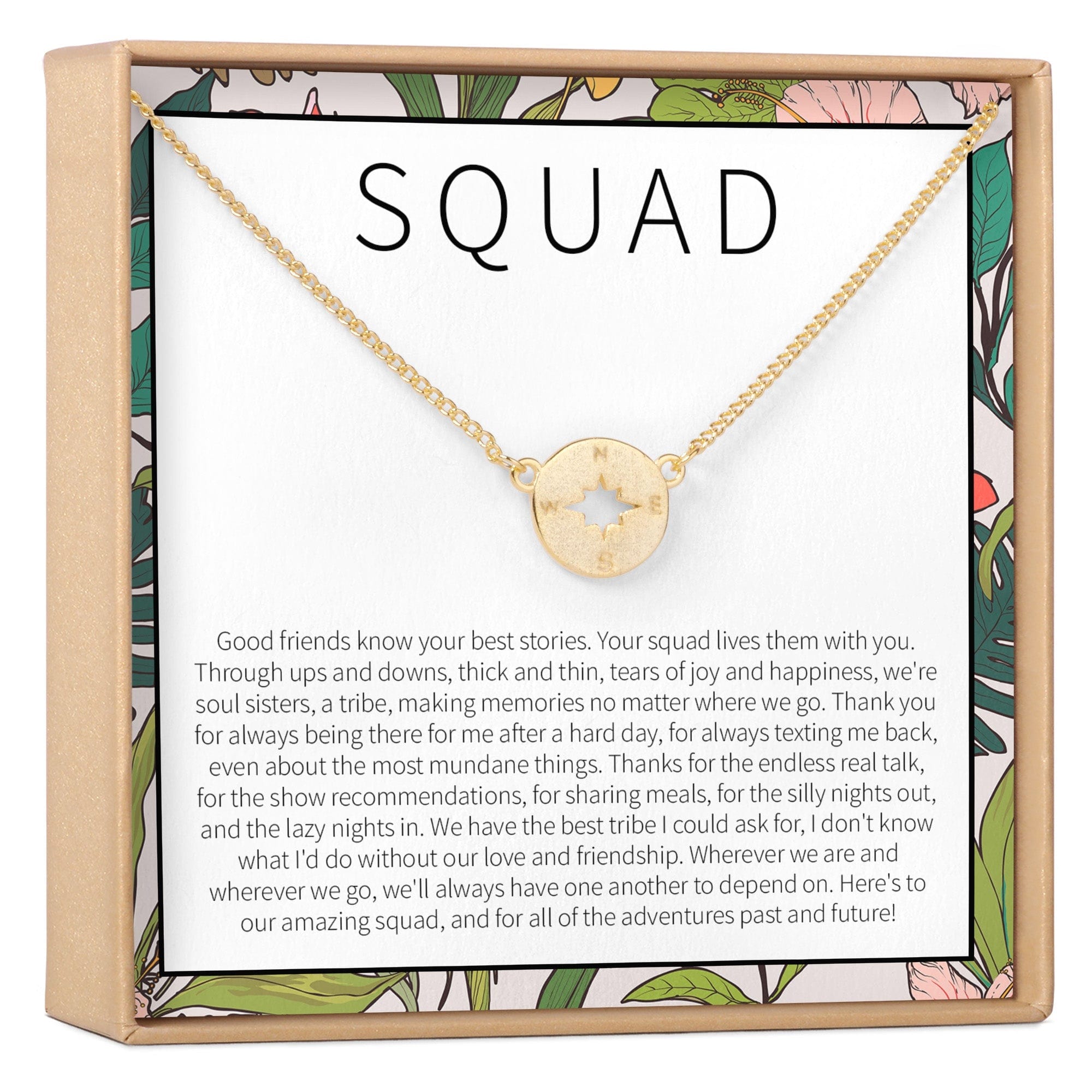 Squad Necklace, Multiple Styles