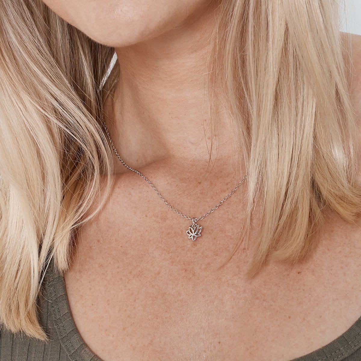 Supermom Lotus Necklace