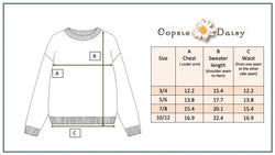 Beige Flower Sweater