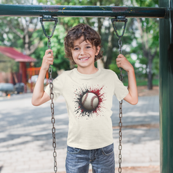 Baseball splatter Toddler/Youth Graphic Tee