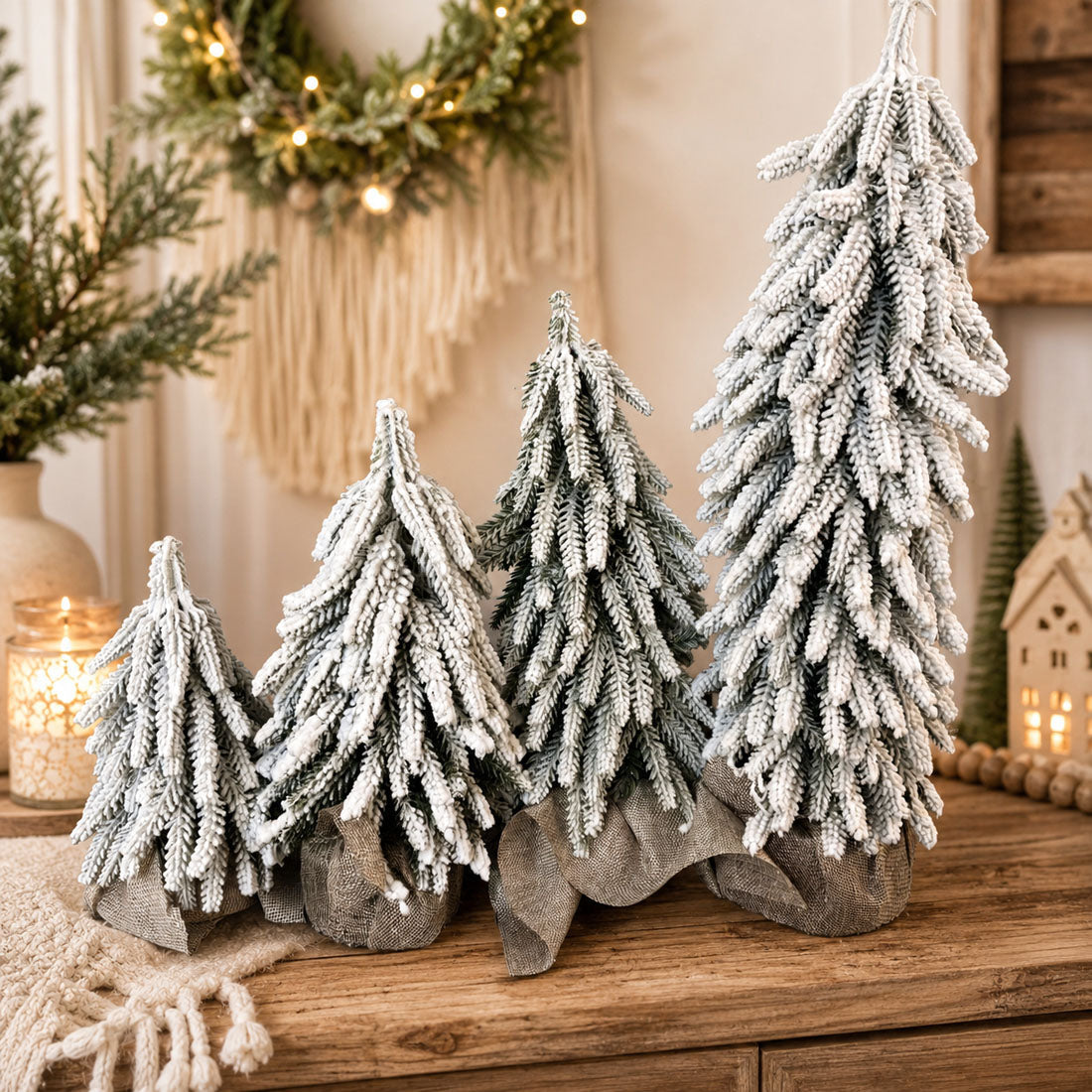 Snow Christmas Trees NEW