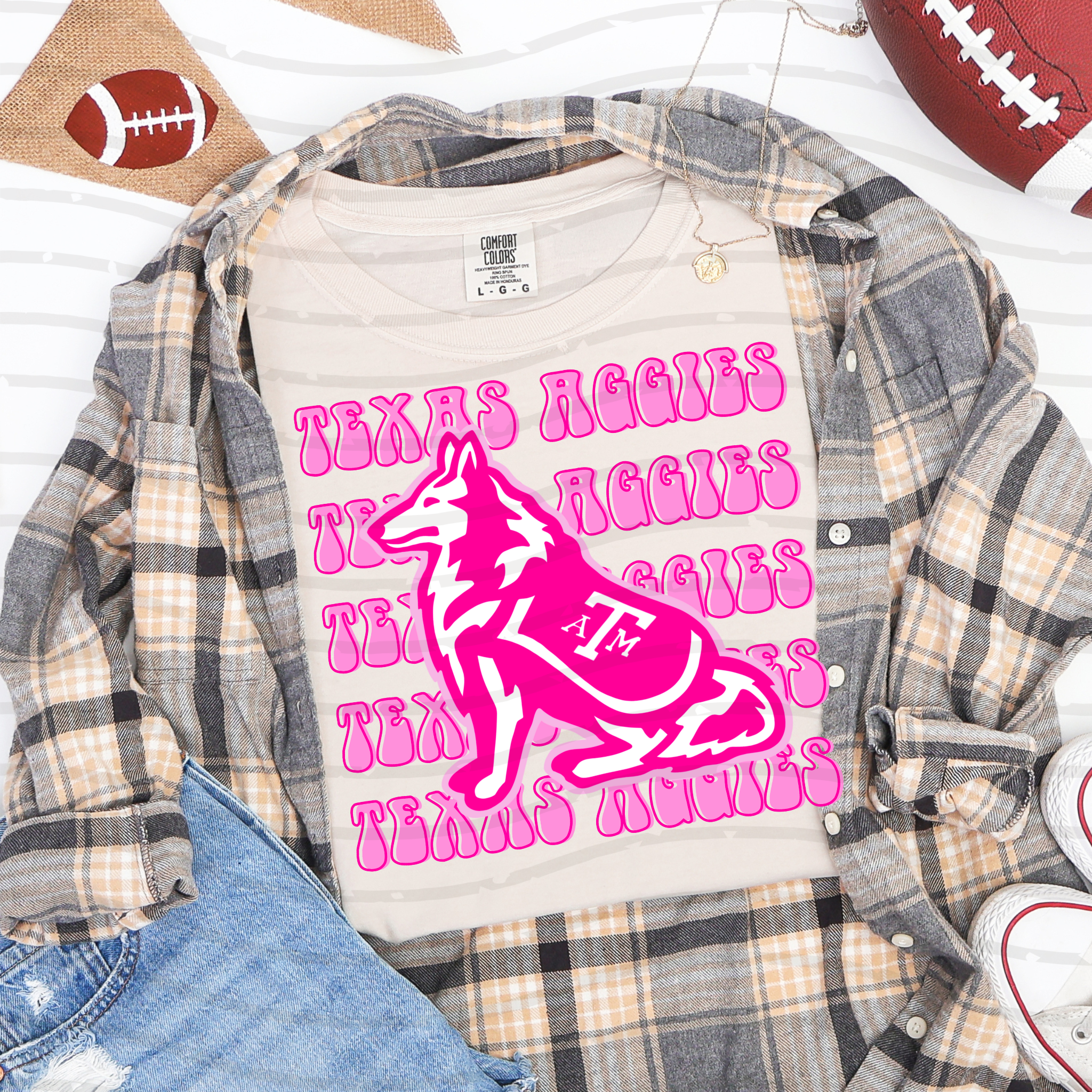 Pink Out Aggies Tee