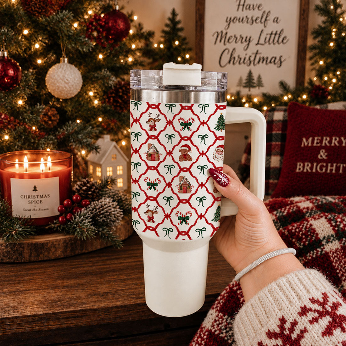 retro holiday character tumbler
nostalgic winter Christmas cup
traditional holiday illustration tumbler
vintage inspired festive drink cup
holiday tumbler with cheerful Christmas artwork
Christmas character travel cup for women
classic Santa Claus tumbler design
festive gingerbread holiday drink cup
Christmas reindeer travel tumbler
candy cane holiday beverage cup
Christmas tree themed 40oz cup
Santa themed holiday drinkware
gingerbread themed Christmas tumbler
reindeer themed Christmas cup
candy cane theme