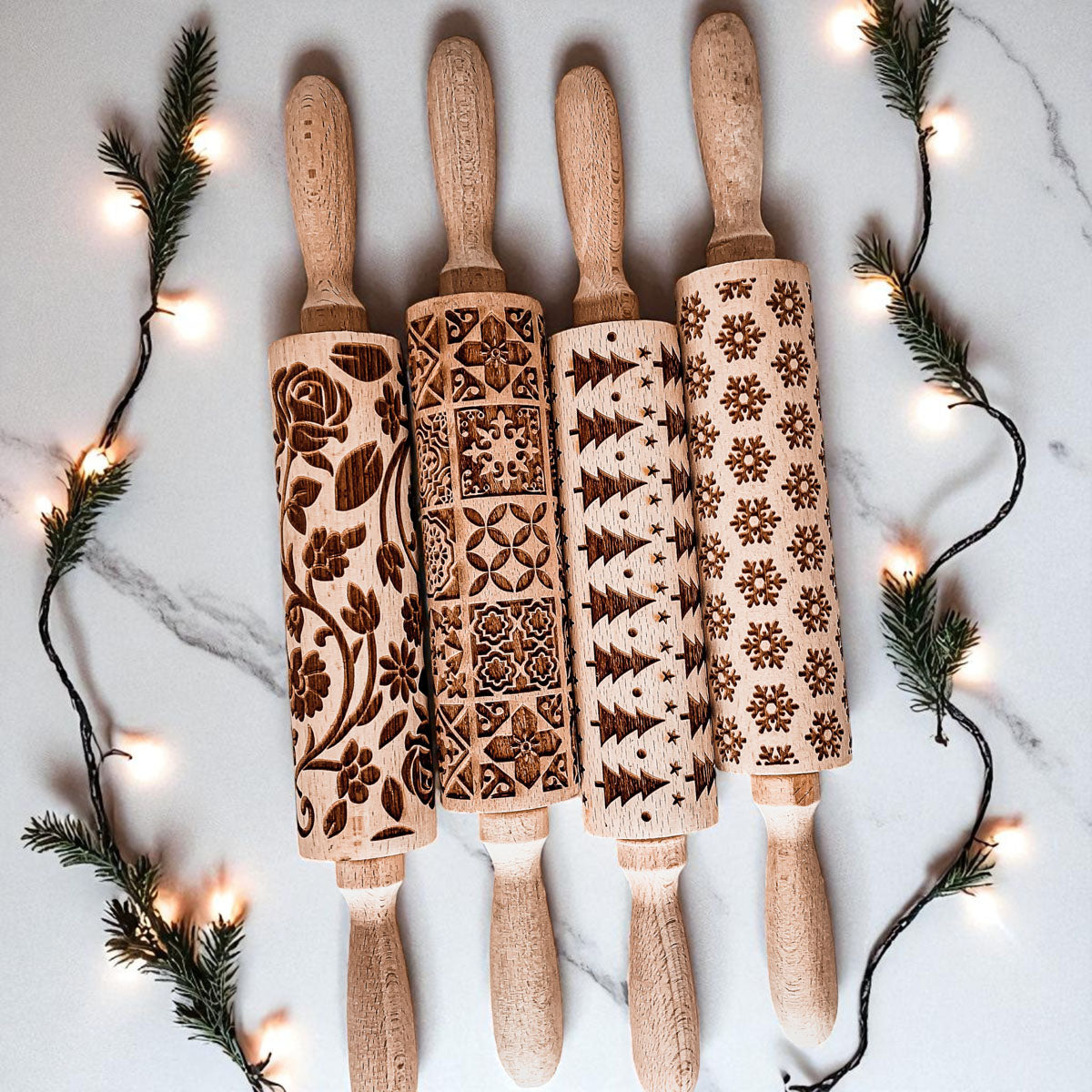 Christmas Rolling Pin Set