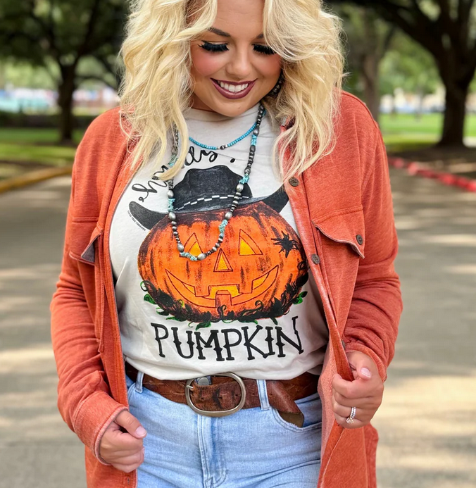 Howdy Pumpkin Tee