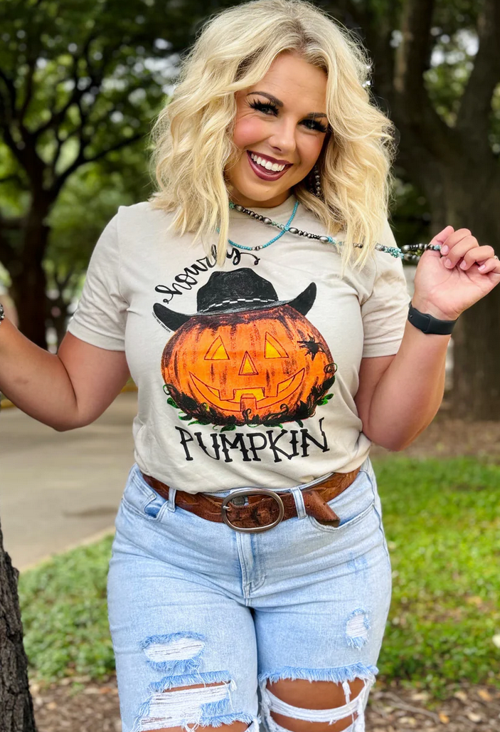 Howdy Pumpkin Tee