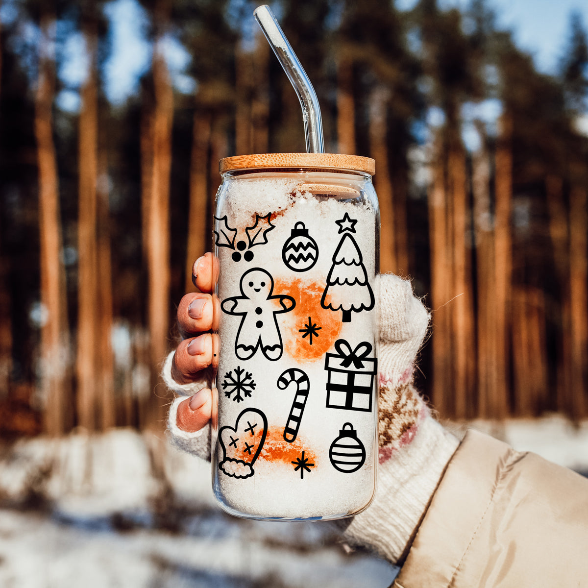 Christmas glass cup with straw
christmas glass cup with lid
Christmas tree glass cup with straw
christmas glass cup with lid and straw