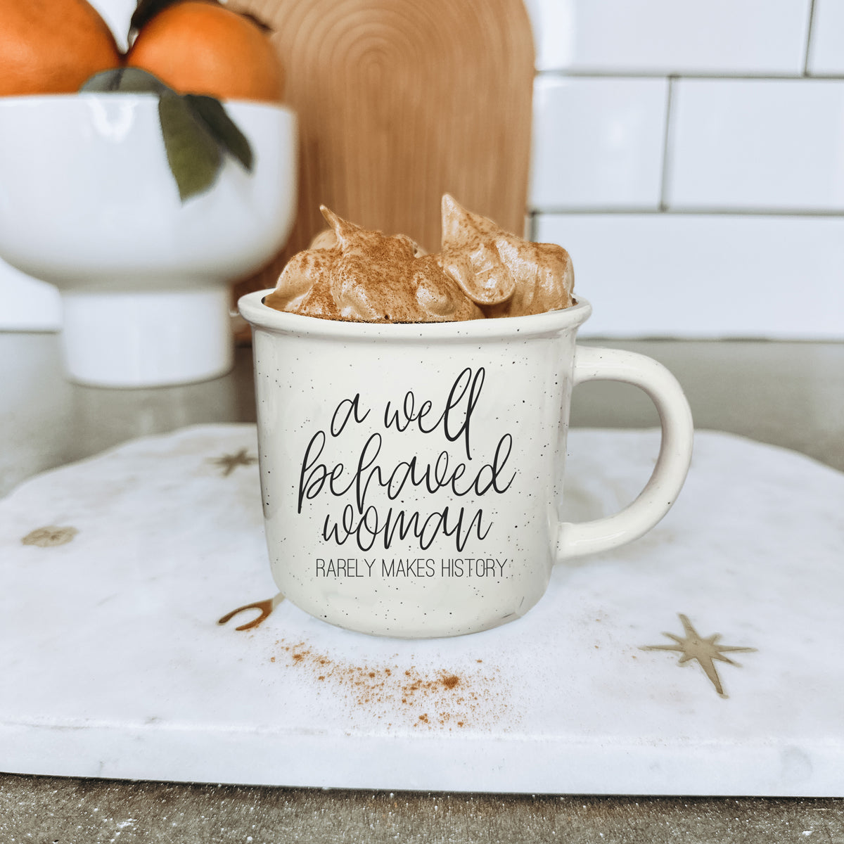 feminist quote coffee cup
woman power ceramic mug
female empowerment cup
