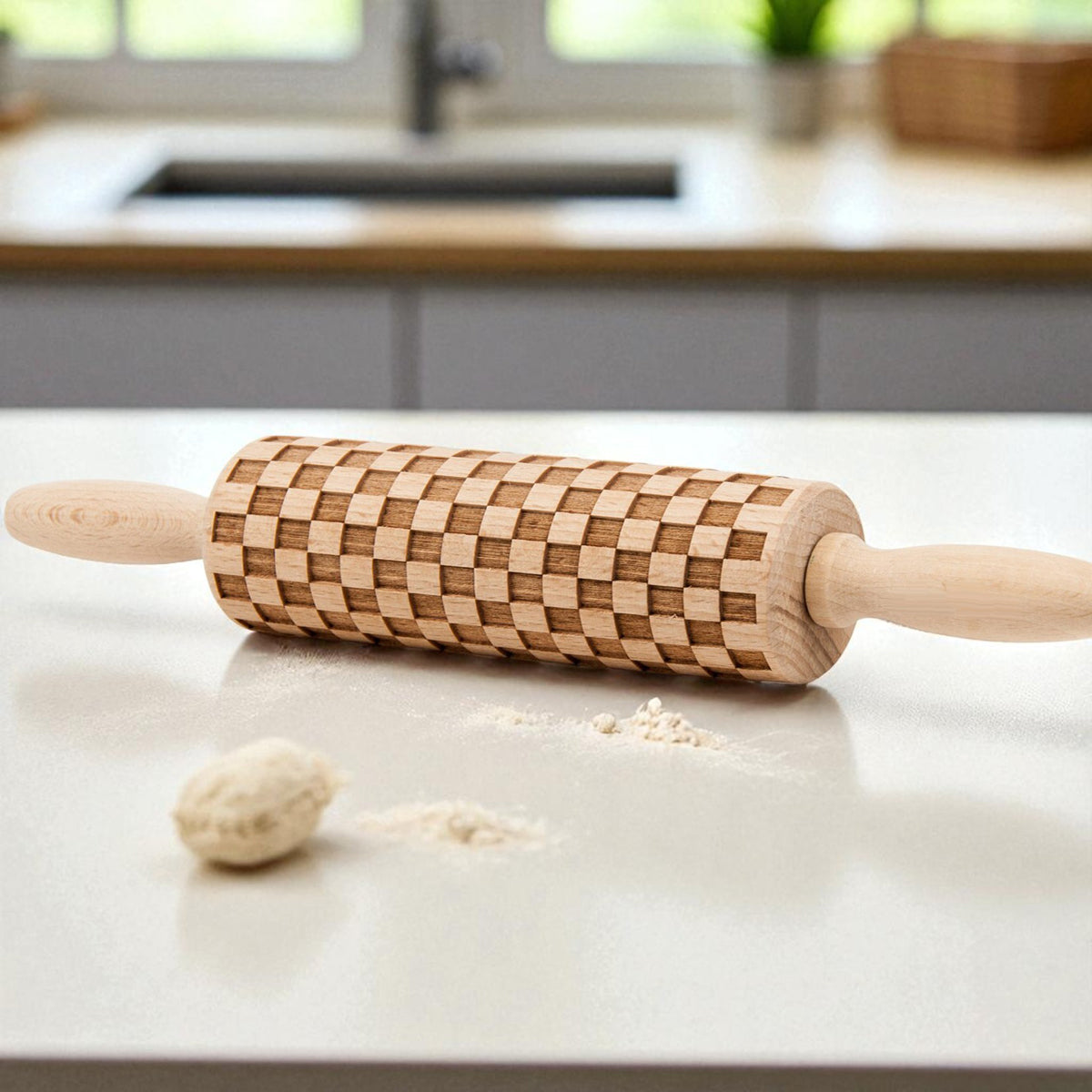 Courtly Check Rolling Pin