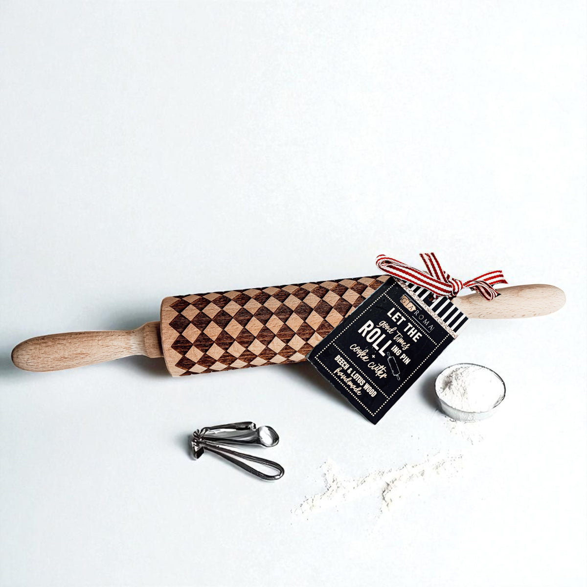 Courtly Check Rolling Pin