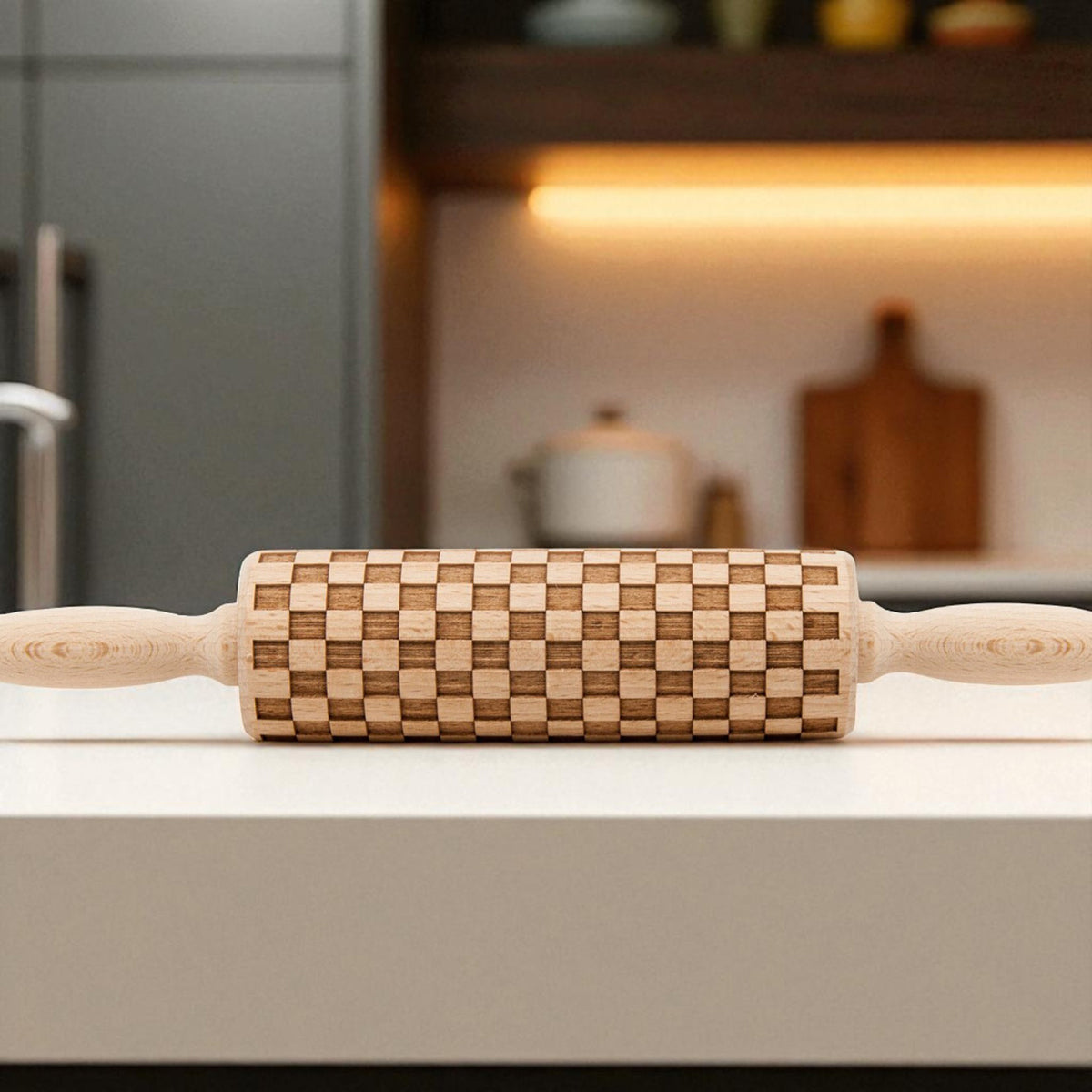 Courtly Check Rolling Pin