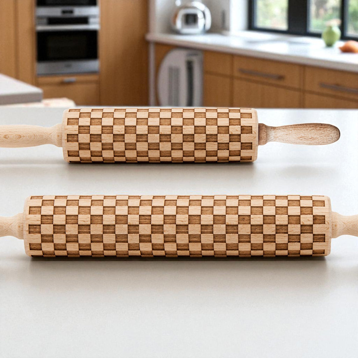 Courtly Check Rolling Pin