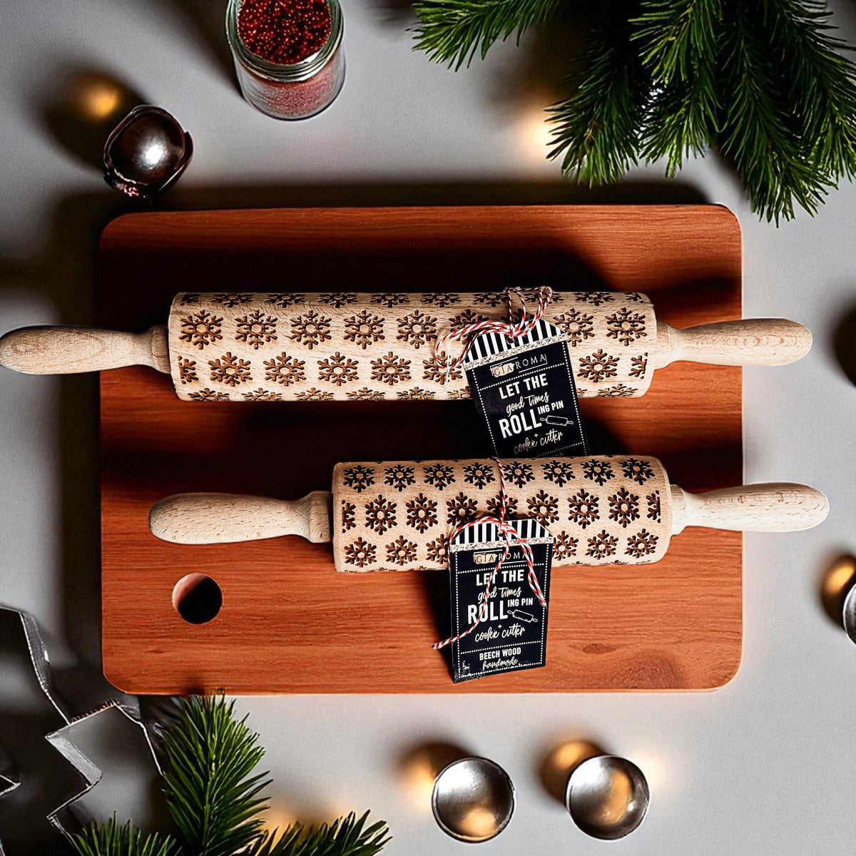 Christmas Rolling Pin Set