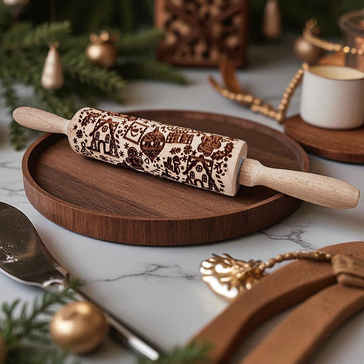 Christmas Rolling Pin Set