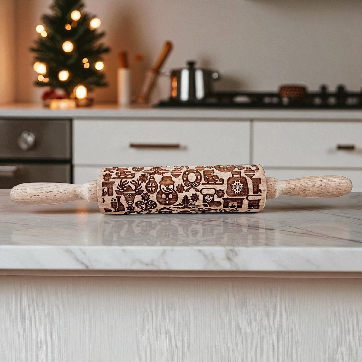 Christmas Rolling Pin Set